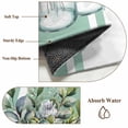thumbnail image 6 of 8'x10' Area Rugs, Sage Green Eucalyptus Leaves Indoor Outdoor Area Rug for Living Room Bedroom, Pastoral Summer Botanical Elegant Washable Bathroom Rugs Kitchen Floor Carpet Mats Home Decor Aesthetic, 6 of 8