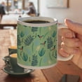 thumbnail image 4 of Little Bird Pattern White Mug, 4 of 5