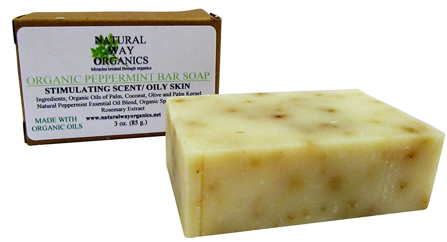 Organic Peppermint Bar Soap