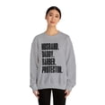 thumbnail image 3 of Barber Dad Fathers Day Birthday Ideas Sweatshirt, Gifts, Crewneck, 3 of 4
