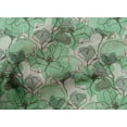 thumbnail image 5 of oneOone Cotton Cambric Dusty Teal Green Fabric Abstract Line Drawing Floral Sewing Fabric By The Yard Printed Diy Clothing Sewing Supplies 42 Inch Wide, 5 of 6