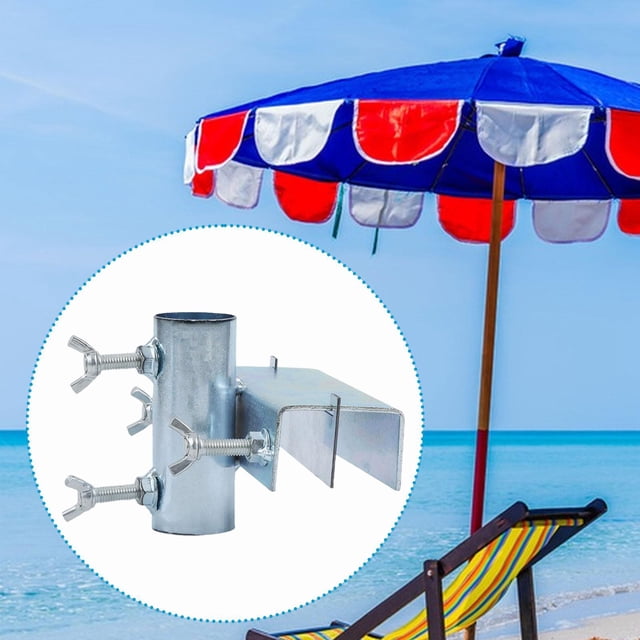 Soporte para de soporte prácticas instalación fácil de instalación ajustable clip fijo para el balcón de balcón de trasero poste Horizontal
