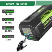 40 Volt 8.0Ah OP40601 Replacement for Ryobi 40V Lithium-ion Battery OP4050 OP4040