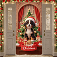 thumbnail image 6 of Colorful Theme Merry Christmas Banner Fun Pet Decorations Christmas Celebration Party Gift Backdrop, 6 of 9