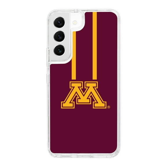 Minnesota Golden Gophers HD Phone Case for Samsung Galaxy S22 (Stripe) by Affinity Bands