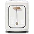 thumbnail image 1 of Tostadora KIEKA con pantalla táctil de 2 cortes, 900 W, color blanco glaseado Drew Barrymore, 1 of 5