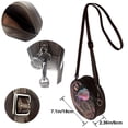 thumbnail image 5 of Lsque Bird4 Pattern Shoulder Bag – Microfiber Leather Crossbody with Detachable Strap & Handle Ring, Waterproof & Durable, Elegant Everyday Carry, 5 of 5