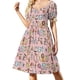 thumbnail image 3 of Vestido de verano de manga corta para mujer, vestido de noche para mujer 2025, 3 of 7
