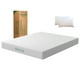 thumbnail image 1 of Colchón Matrimonial Blanco Memory Foam,18cm Colchones Confort de Grueso,Colchón en Caja con 2 Almohadas,Antiácaros e Hipoalergénico,Te Ayuda a Dormir Mejor(135 * 190 * 18cm), 1 of 7