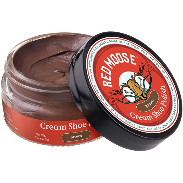 red moose shoe polish