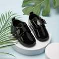 thumbnail image 4 of Infant Baby Boys Girls Classic PU Leather Wedding Loafers Brogue Toddler Oxford Dress Shoes First Steps Walking Flat Lazy Crib Shoe, 4 of 6
