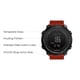 thumbnail image 4 of Reloj inteligente para deportes al aire libre, resistente al agua, brújula, termómetro, barómetro, reloj para escalar, nadar, naranja Inevent EL003499-04B, 4 of 7