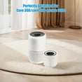 thumbnail image 2 of Air Purifier Replacement Filters,Compatiable with Levoit Core 300/300s Air Purifier,Air Purifier Filters,3-in-1 H13 True HEPA Filter,Activated Carbon for Reduce of Smoke,Odor,Pollen 2 Pack，Replacemen, 2 of 5