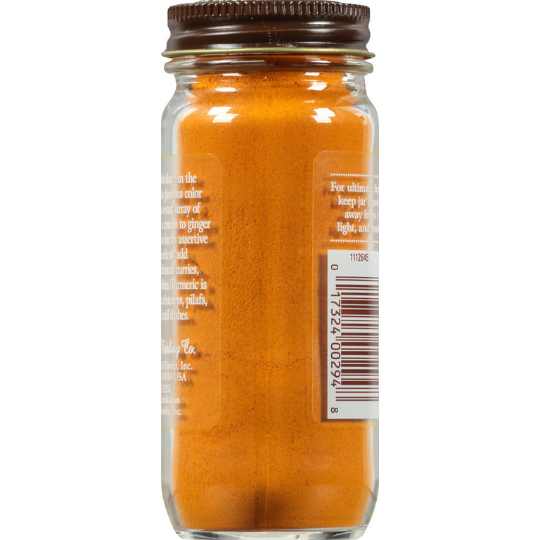 Zilch. Nada. None. No Salt Turmeric Seasoning 1.9 oz Glass Jar