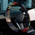 thumbnail image 6 of Rabbit 14.5 Inch Printing PVC Leather Car Steering Wheel Cover Auto Accessories, 6 of 6
