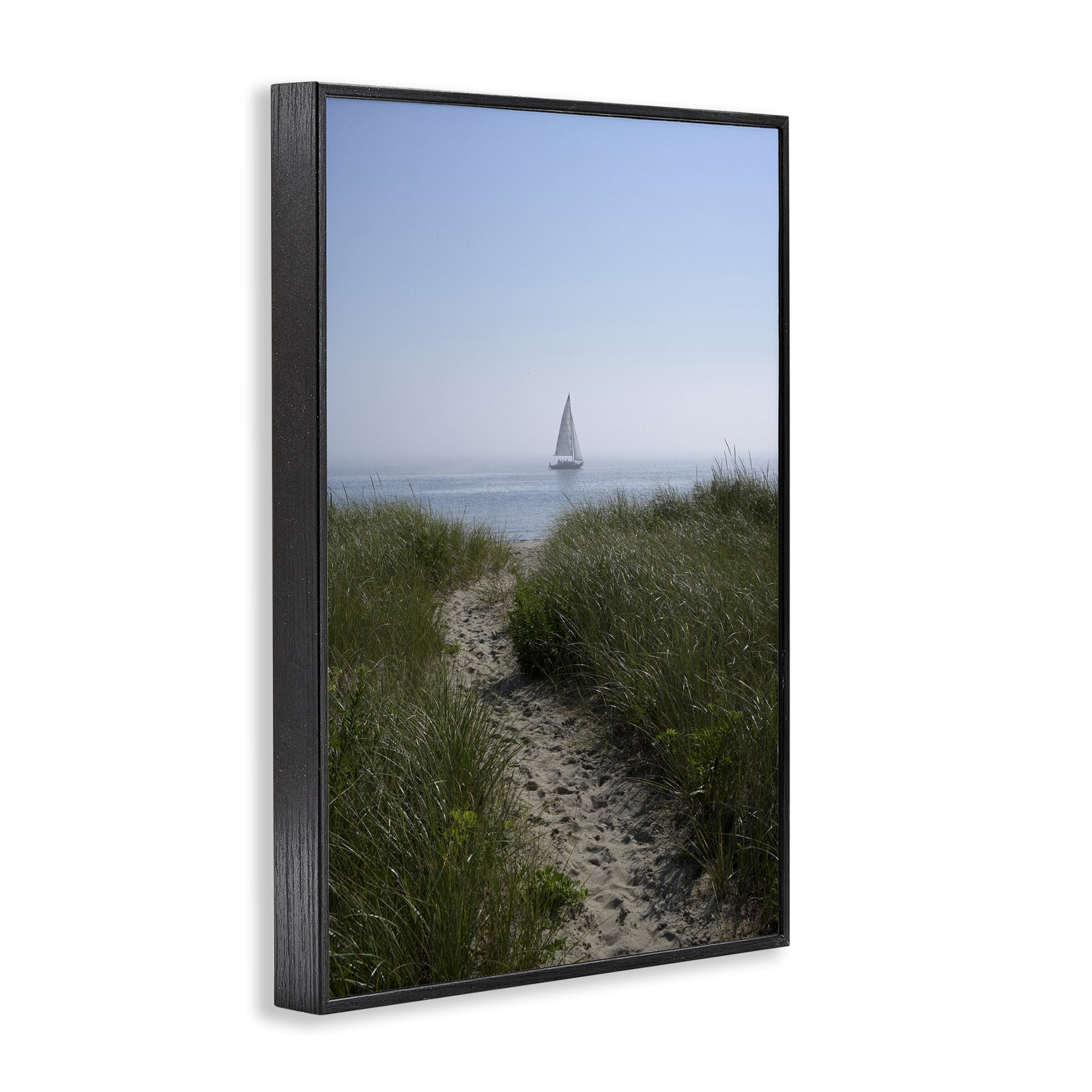Stupell Industries Path to Morning Sail Black Framed Giclee Art, design by JLM Photographs