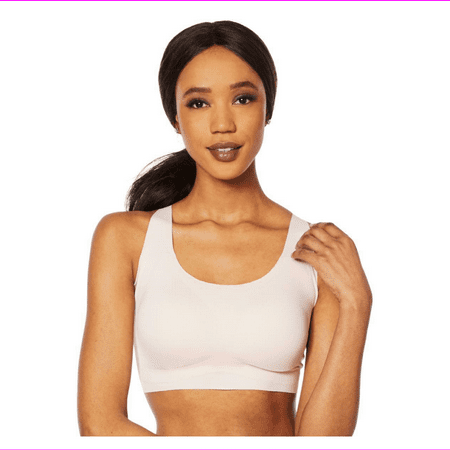 

Rhonda Shear Body Bra with Lace Back in Blush Large (652685)
