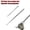 53#Silver, variant on Telescopic Magnetic Pick-Up Rod Pen, Extendable Strong Magnet Stick for Nuts Bolts Screws, Portable Metal Parts Retrieval Tool for Car Repair Workshop Narrow Spaces
