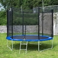 10 FT Outdoor Trampoline for Backyard, Outdoor Trampoline with Safety