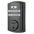 Brinks, Electronic Keypad Deadbolt with ProGuard, Transitional, Matte