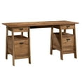 thumbnail image 1 of Sauder La Collection Trestle Bureau Ministre, Finition Vintage Oak, 424127, 1 of 9