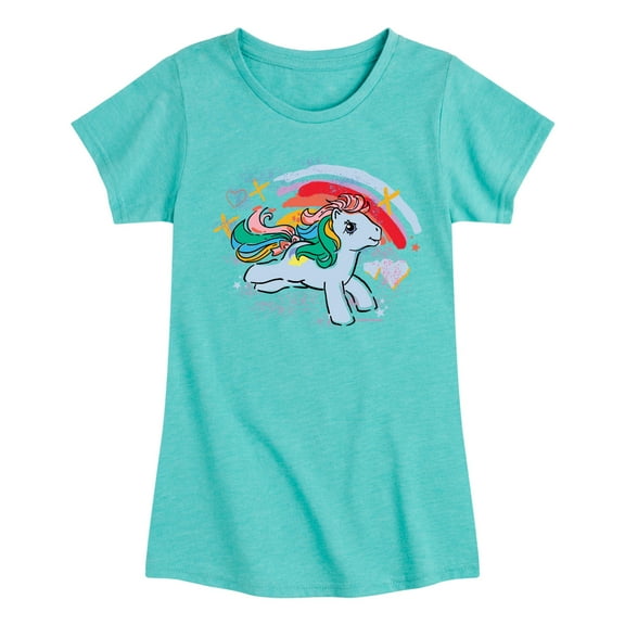 My Little Pony - Splatter - Girls Fitted Short Sleeve Tee