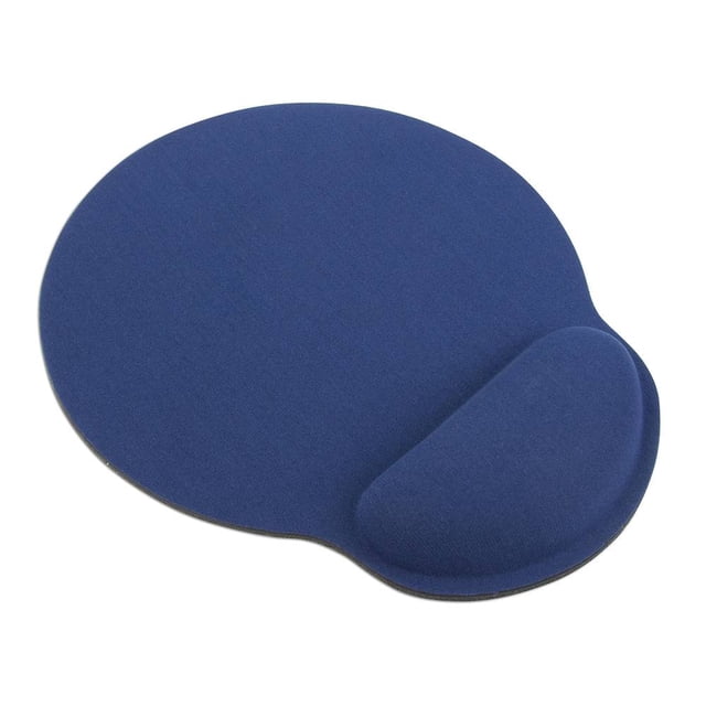 Manhattan Mouse Pad con Descansa Muñecas Azul Espuma de Gel