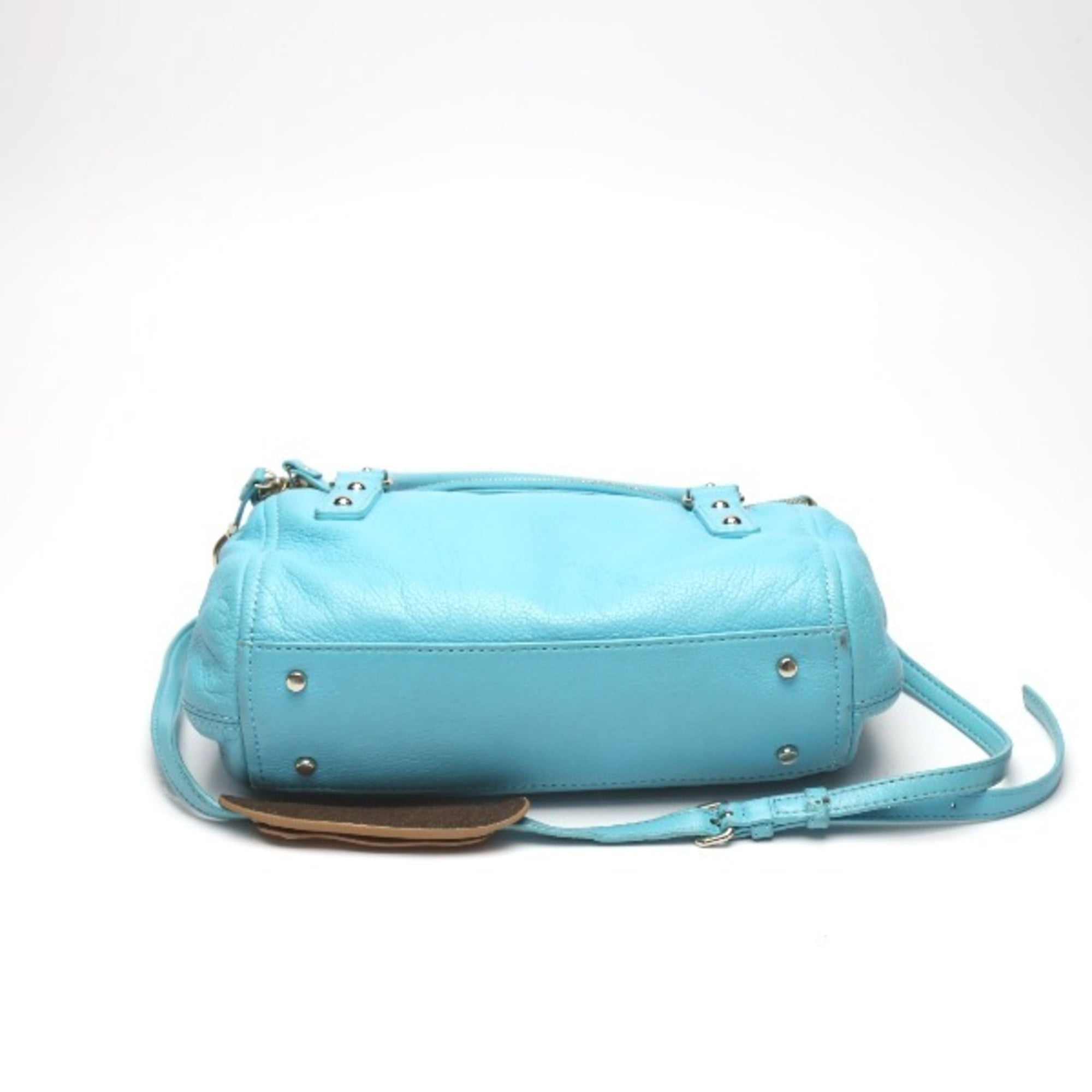 Pre-Owned Kate Spade 2WAY Shoulder Bag Handbag Sky Blue (Fair)