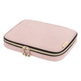 thumbnail image 2 of Estuche Almacenamiento Sunnimix Viaje 12 Correas Reloj Acolchado Rosa Claro, 2 of 8