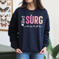 thumbnail image 4 of EcoLoom Med Surg Nurse Inspirational Long Sleeve Unisex Midweight Crewneck Sweatshirt, 4 of 4