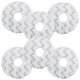 thumbnail image 1 of 6 Pack Replacement Cleaning Cloths Compatible With Ecovacs Deebot X1 Omni, X1 Turbo Robotic Vacuum Cleaner Replacement Wipes Cloths, 1 of 5