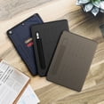 thumbnail image 3 of Allytechgroup Luxury iPad Air 11 Case 2024, Elegant Business Type Cover with Pencil Holder - Multi Angle Viewing Stand and Shockproof Apple iPad Air Case 11 inch 2024, Brown, 3 of 8