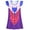 D, variant on Girls Cartoon Hero Nightgown Spider Ruffle Sleeve Sleepwear Nightie for 3-7Y