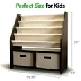 thumbnail image 5 of WonkaWoo Kids Sling Wooden Bookshelf for Toddlers and Small Children, 5 of 8