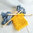 thumbnail image 4 of Knitting Needle Smooth Single Pointed Wood Sweater Needle Knitting Tool for DIY, 4 of 6