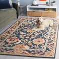 thumbnail image 3 of SAFAVIEH Metro Isi Medallion Area Rug, Navy/Red, 4' x 6', 3 of 8