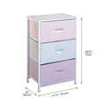 thumbnail image 2 of Urban Shop 3 Tier Storage Cart, Multi, 3 Drawers, 2 of 6