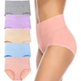 thumbnail image 2 of Annenmy Culottes Taille Haute en Coton pour Femmes Culottes Douces Tailles Régulières et Plus, 2 of 4