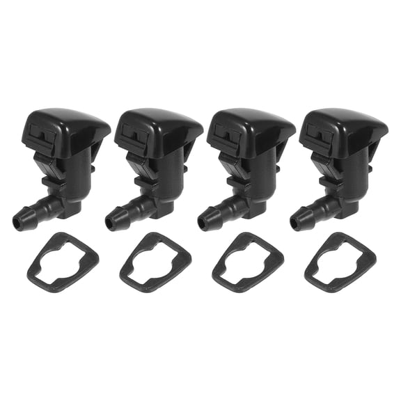 4pcs Vehicle Front Windshield Washer Nozzles for Ford F250 F350 F450 F550 Super Duty 2011-2016 Replaces BC3Z-17603-A
