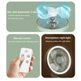 thumbnail image 5 of Fnochy Small Fan, Portable Desk Fan with High Wind Power, Ultra-Quiet Operation, 3 Speeds, Adjustable Tilting Head for Office Home Bedroom, 5 of 9