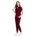 thumbnail image 1 of Conjunto de ropa de lavado de hospital, ropa de enfermera para quirófano de clínica oral, ropa de manga corta con cuello en V para cepillarse las manos, 1 of 6