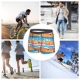 thumbnail image 7 of Men's Boxer Briefs, Shark On Line Soft Comfy Mens Underwear Boxer Briefs Breathable With Widen Waist, 7 of 7