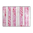 thumbnail image 3 of Candy Canes Pattern 80''x58'' Extra Large Plush Memory Foam Rug, Soft, Absorbent, Non Slip, 3 of 7