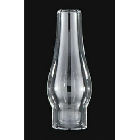 B&P Lamp® SMALLEST Clear Glass Lamp Chimney [1 1/8 Inch base by 3 1/2 Inch height] for Vintage and Antique Style Lighting