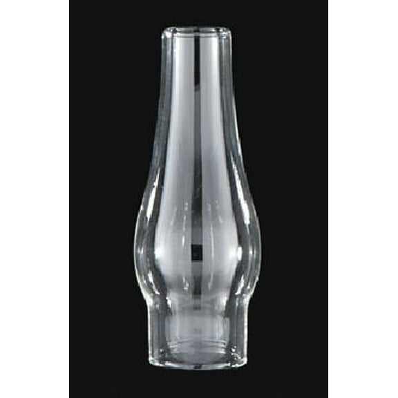 B&P Lamp® SMALLEST Clear Glass Lamp Chimney [1 1/8 Inch base by 3 1/2 Inch height] for Vintage and Antique Style Lighting