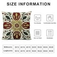 thumbnail image 5 of PHYHOO Floral Christmas Pillow Covers Retro Boho Throw Pillow Cases Winter Holiday Outdoor Cushion Covers for Sofa Farmhouse Decorations, 5 of 5