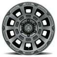 thumbnail image 2 of ICON Alloys Thrust, Smoked Satin Black, 17 x 8.5 / 6 x 120, 0mm Offset, 4.75" BS, 2 of 3