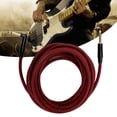 thumbnail image 3 of Cable de guitarra de Audio JORINDO de 6M, Cable de amplificador de guitarra eléctrica de 6,35 MM, Cable de instrumento, cabezal chapado en oro con carcasa negra JD6217, 3 of 8