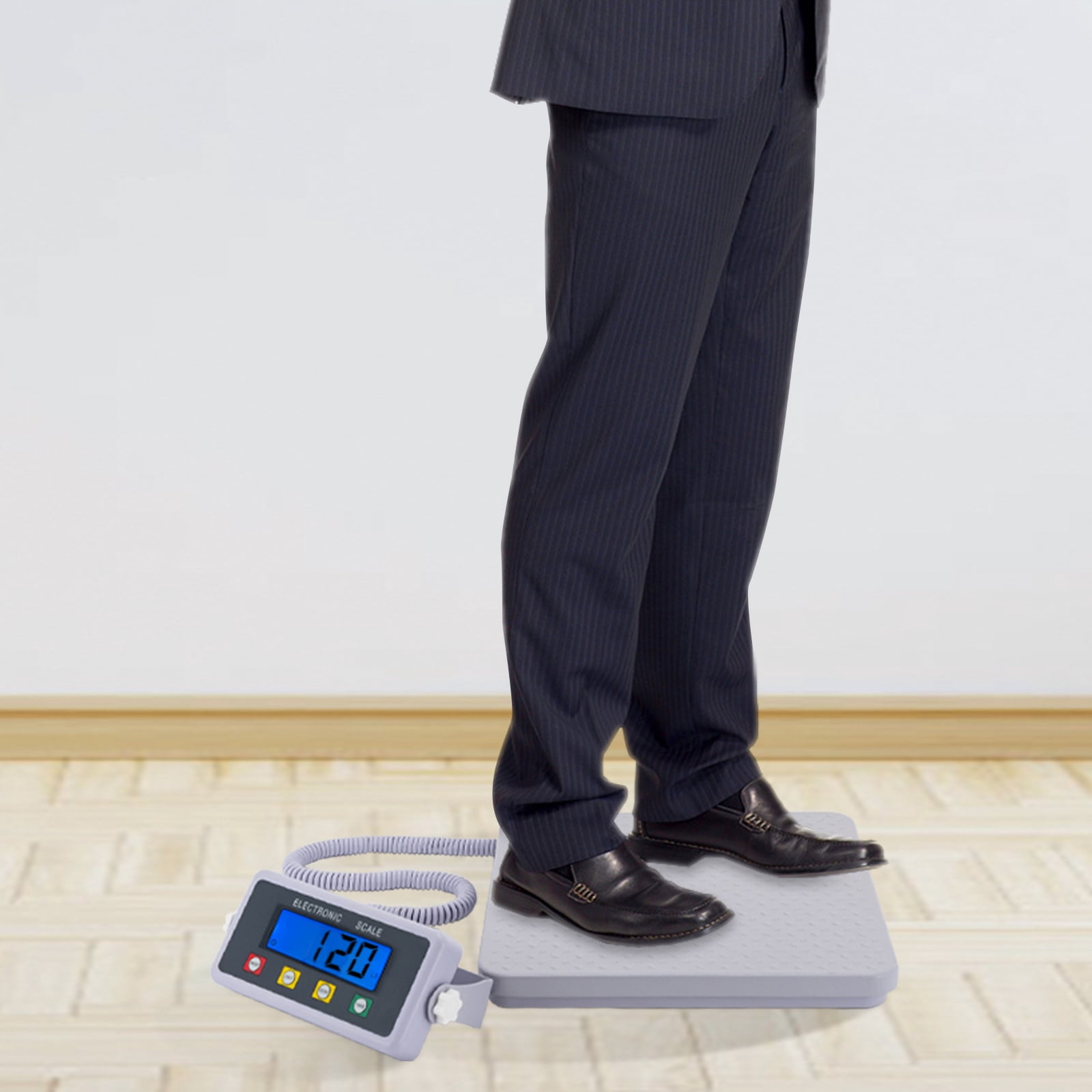 Medical Grade Floor Scale Digital LCD Display Slimline Scale Pet Weight Scale for gyms, clinics, medical institutions