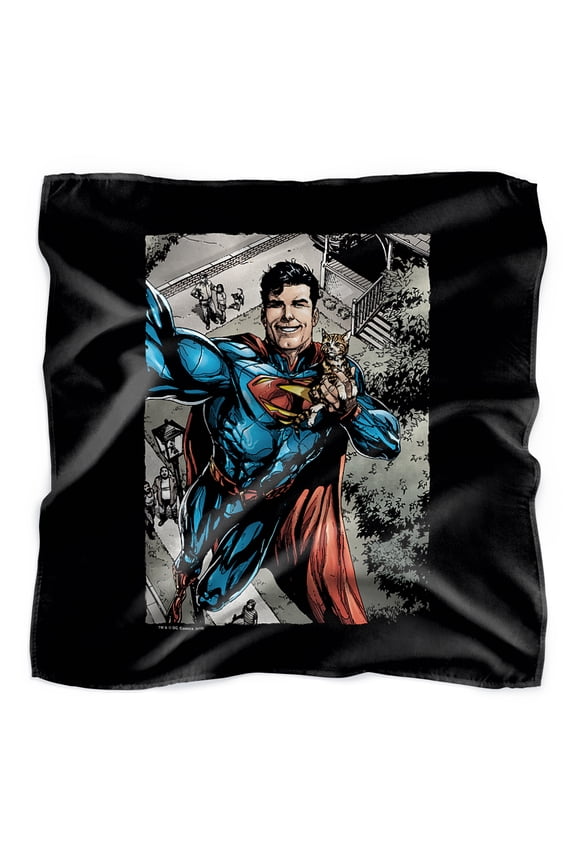 Superman Super Selfie Bandana (21 in x 21 in)